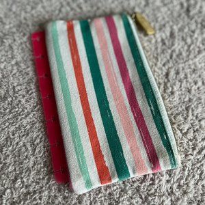 Colorful Stripes Mini Snap-In Pen Pouch